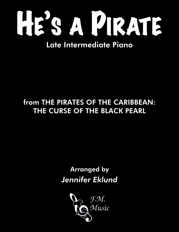 He's a Pirate (Late Intermediate Piano)